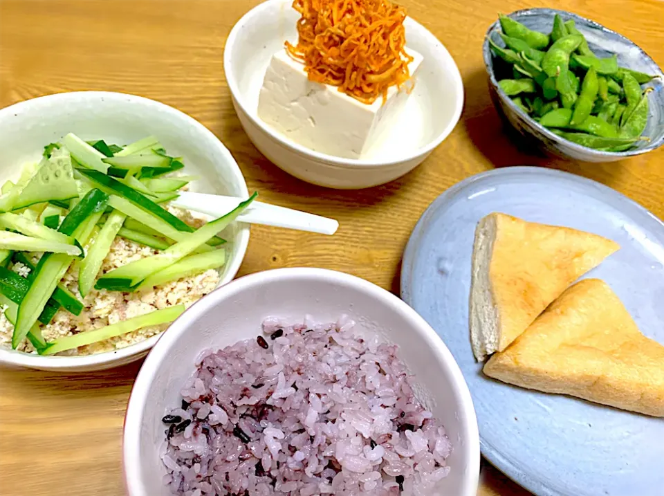 大豆ばっかり夜ご飯☆|あやさん