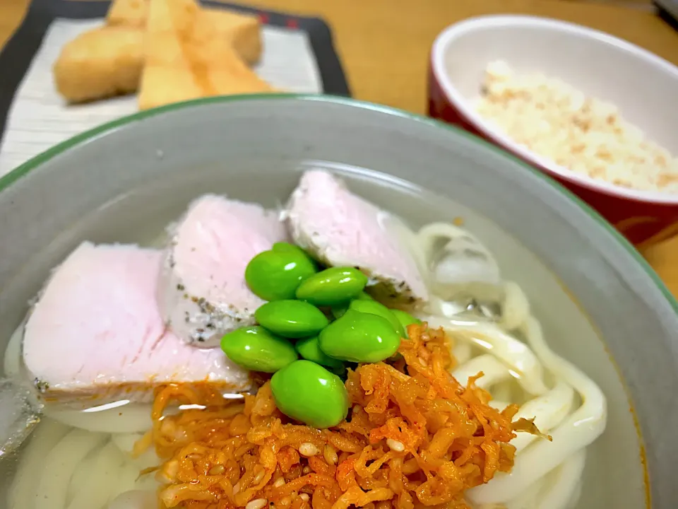 夜ご飯は冷やしうどん☆|あやさん