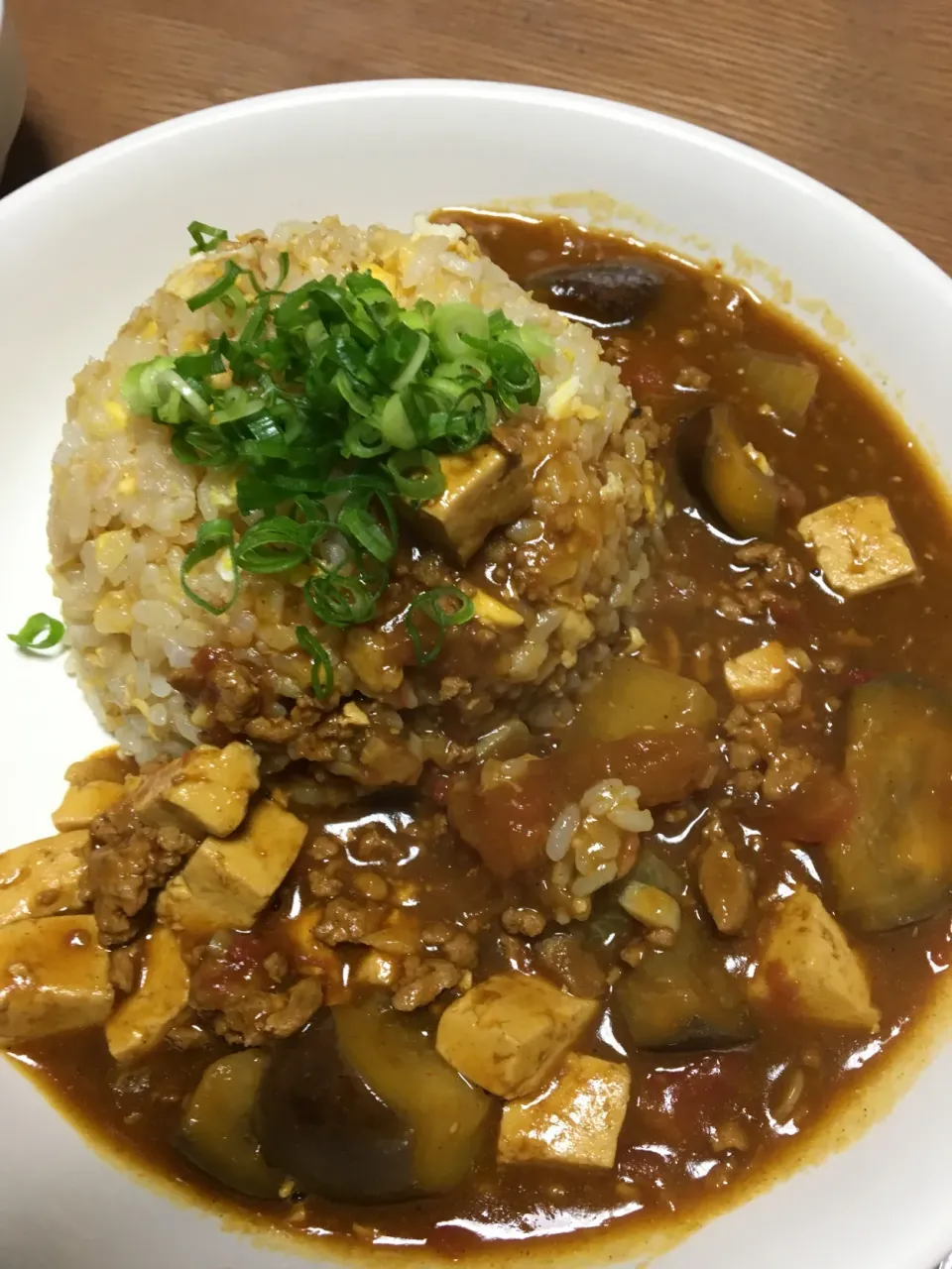 茄子と豆腐の和風カレー|ヨシヨシさん