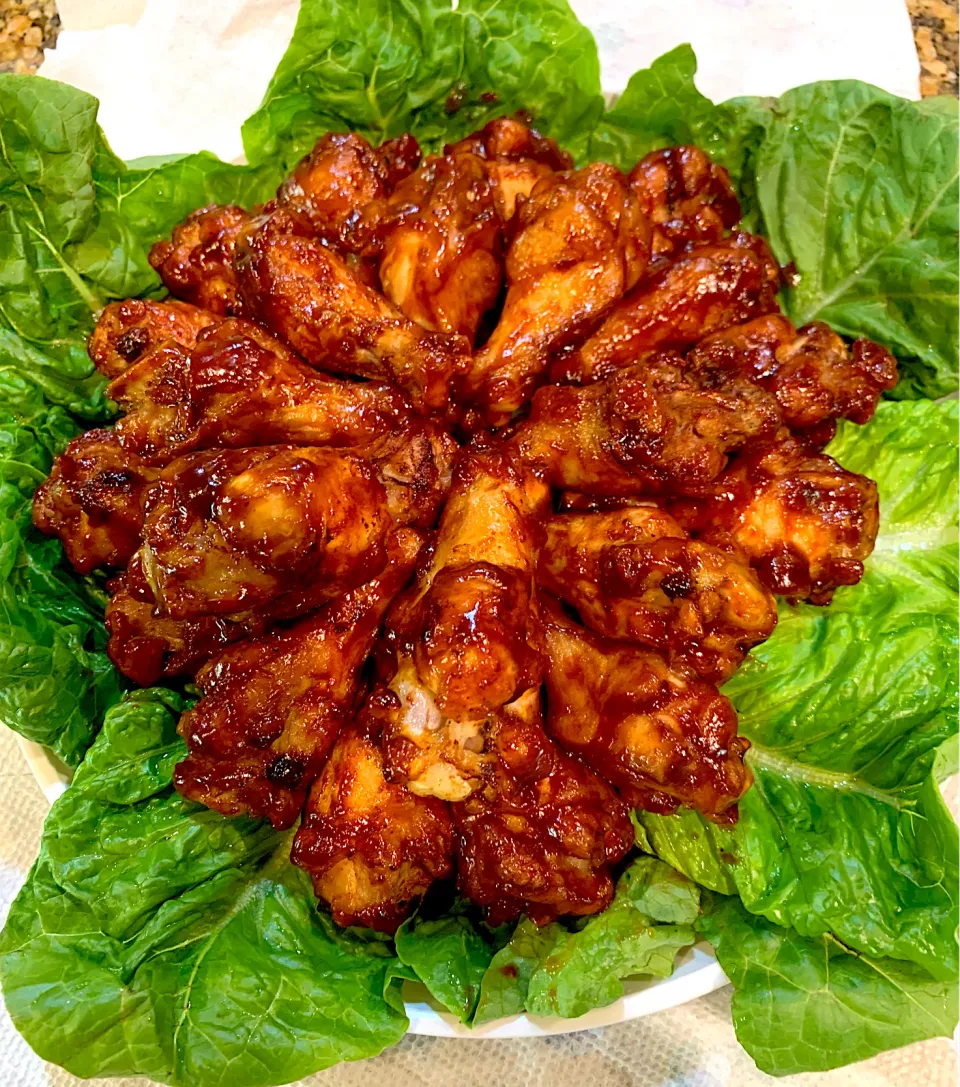 Chicken Wing Drummettes with homemade honey sauce!|Alma's Home Kitchenさん