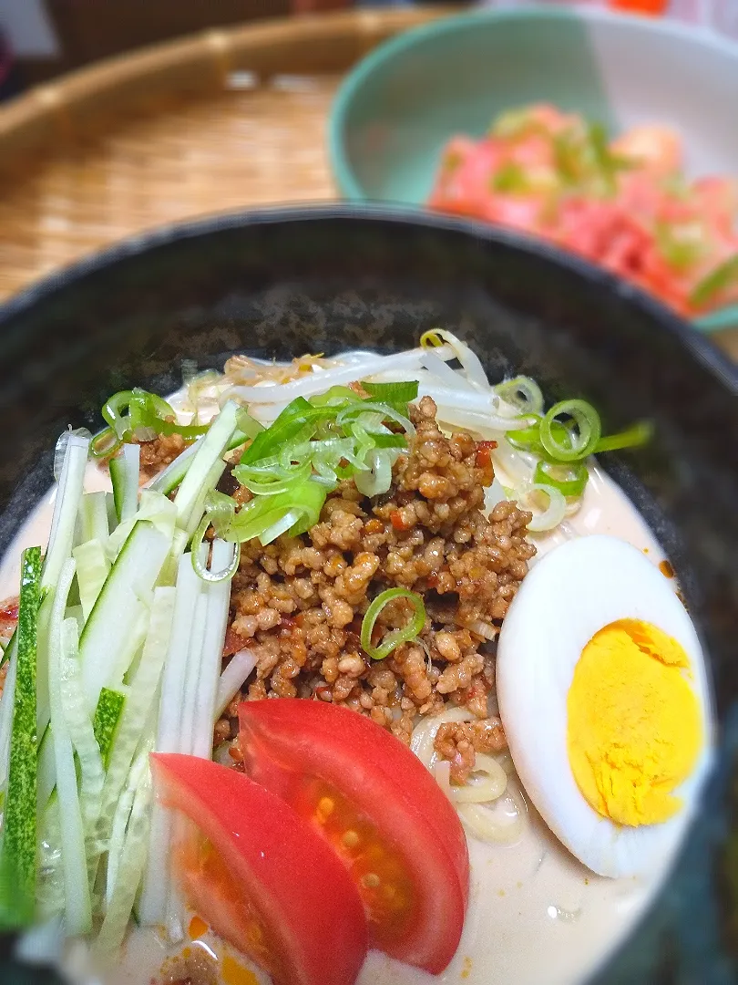 ♪豆乳冷し担々麺|和泉の元気パパさん