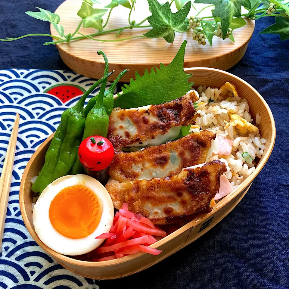 チャーハン＆餃子弁当|あここさん