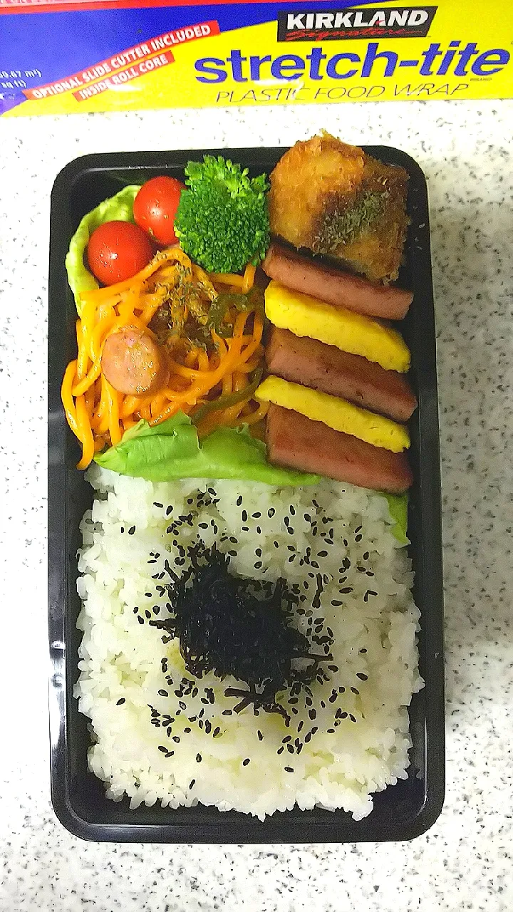 Snapdishの料理写真:夫お弁当|かねしろ食堂さん