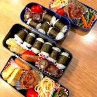 Snapdishの料理写真:小4小1 男子お弁当|KAEさん