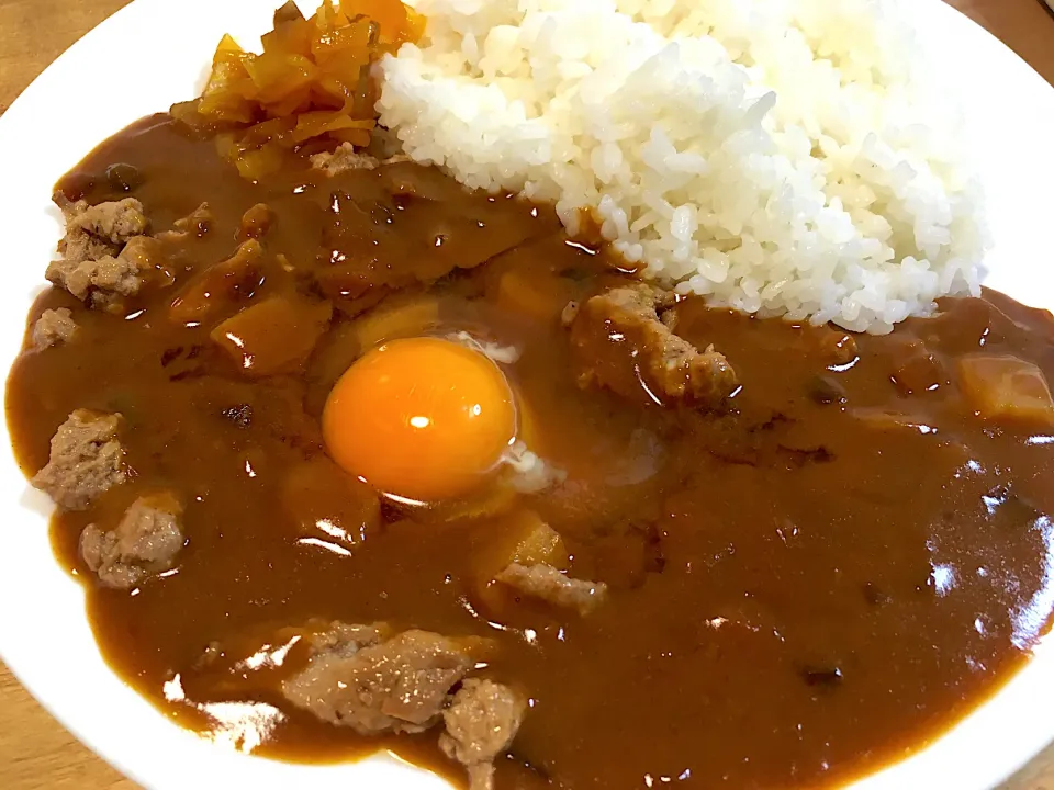 大豆のお肉をカレーに投入🍛|かおちゃんさん