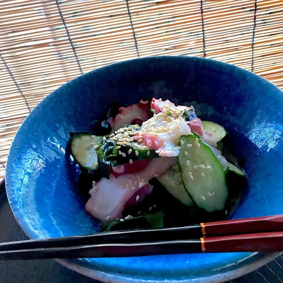 タコの日🐙の酢の物|シュトママさん