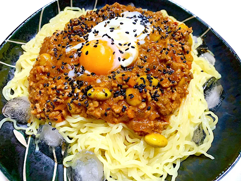 カレー風味ジャージャー麺|ひろりんさん