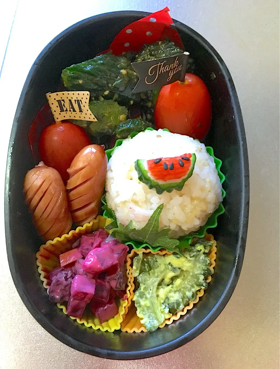 Snapdishの料理写真:#自分弁当|marikoさん