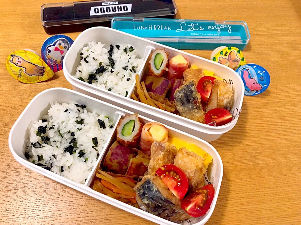 学童弁当 鯖の竜田揚げ|mikipanoさん