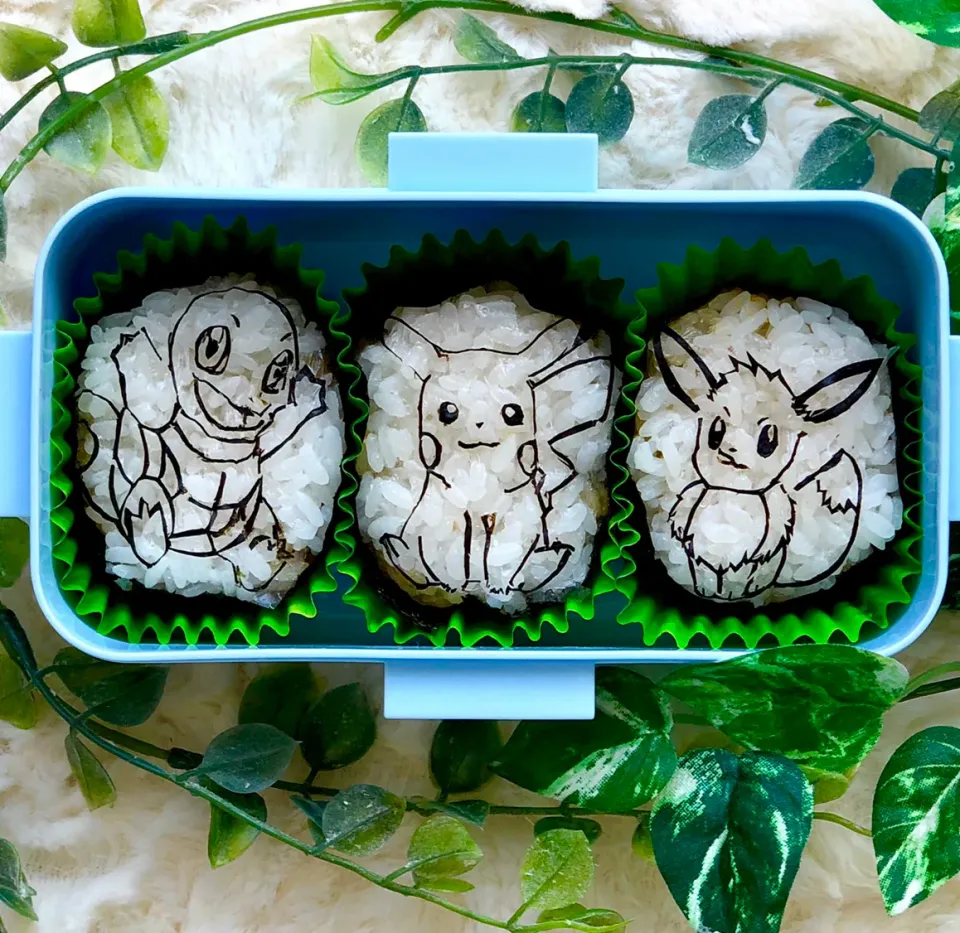 ポケモンおにぎり弁当|富士子🍒🐰🍓さん