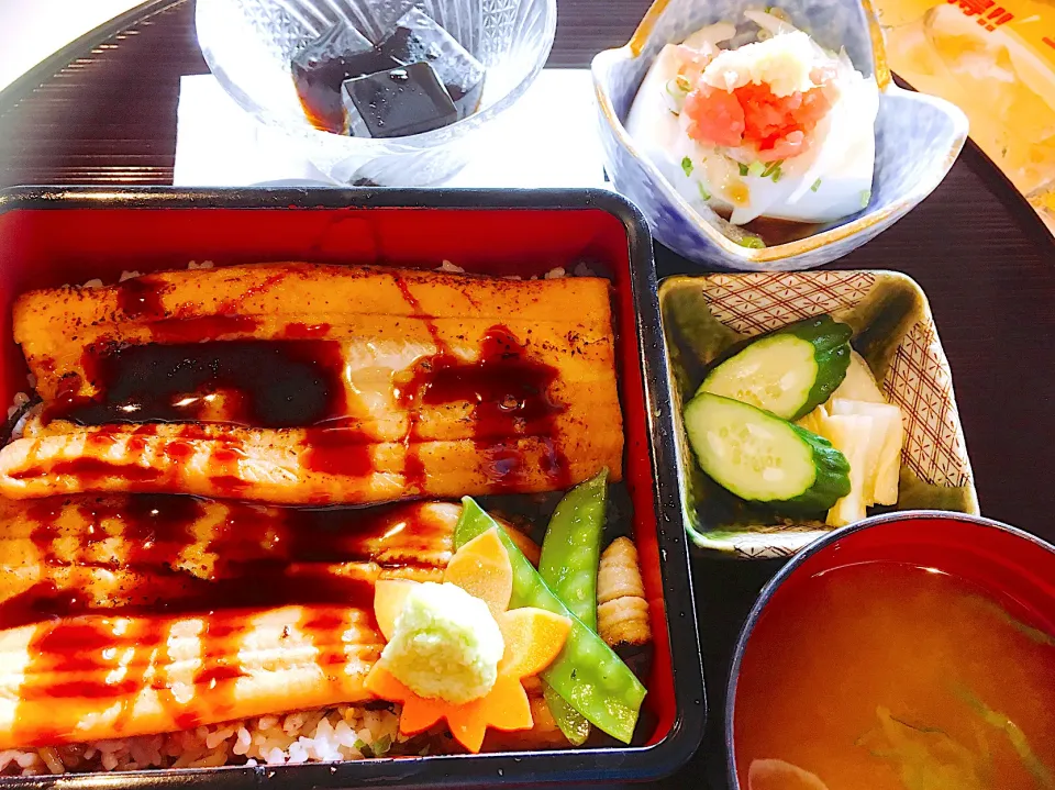 穴子重定食|あじょさん