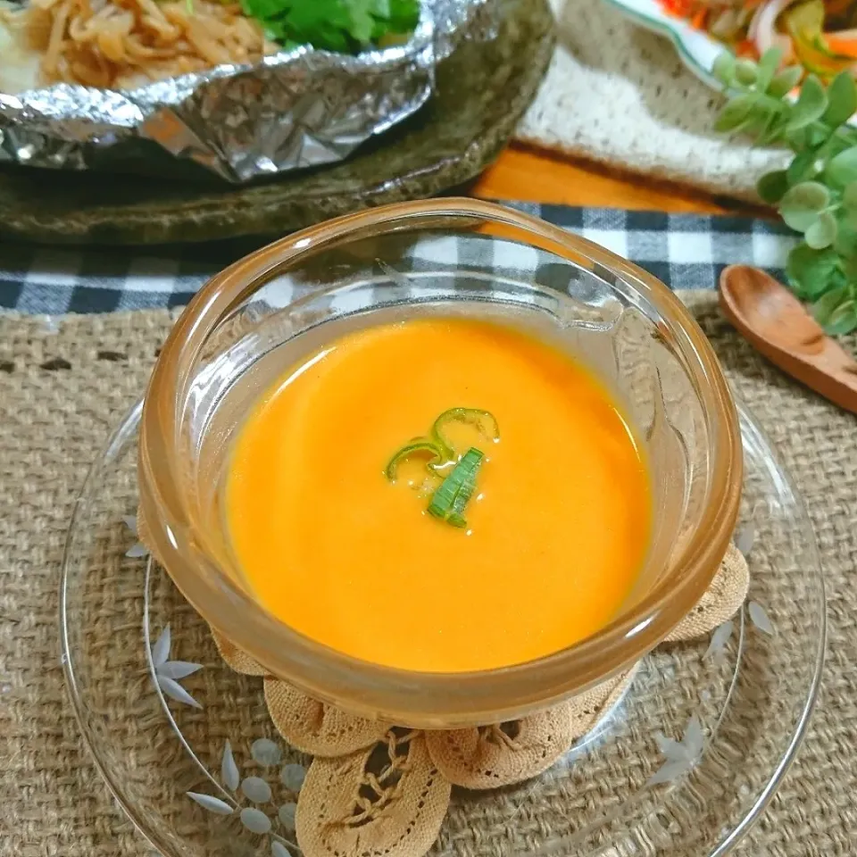 人参の冷たいスープ🥕|とまと🍅さん