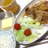 Snapdishの料理写真:チャチャッと晩ご飯|まりこさん