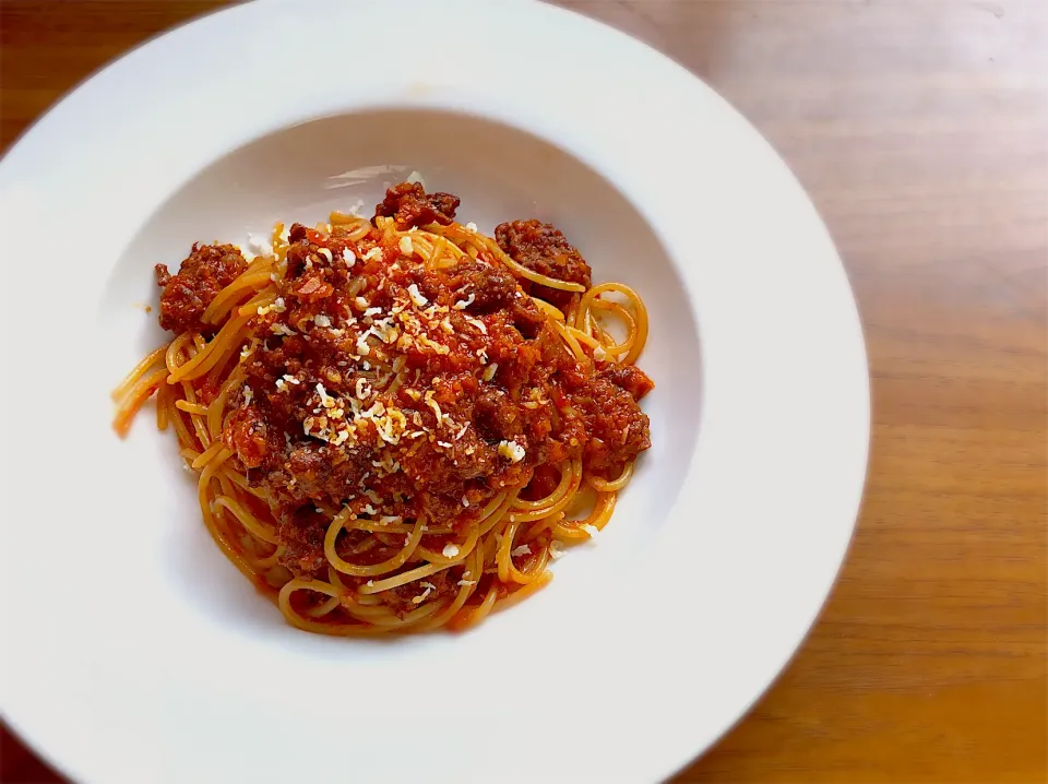 ミートソースパスタ|あすこのさん