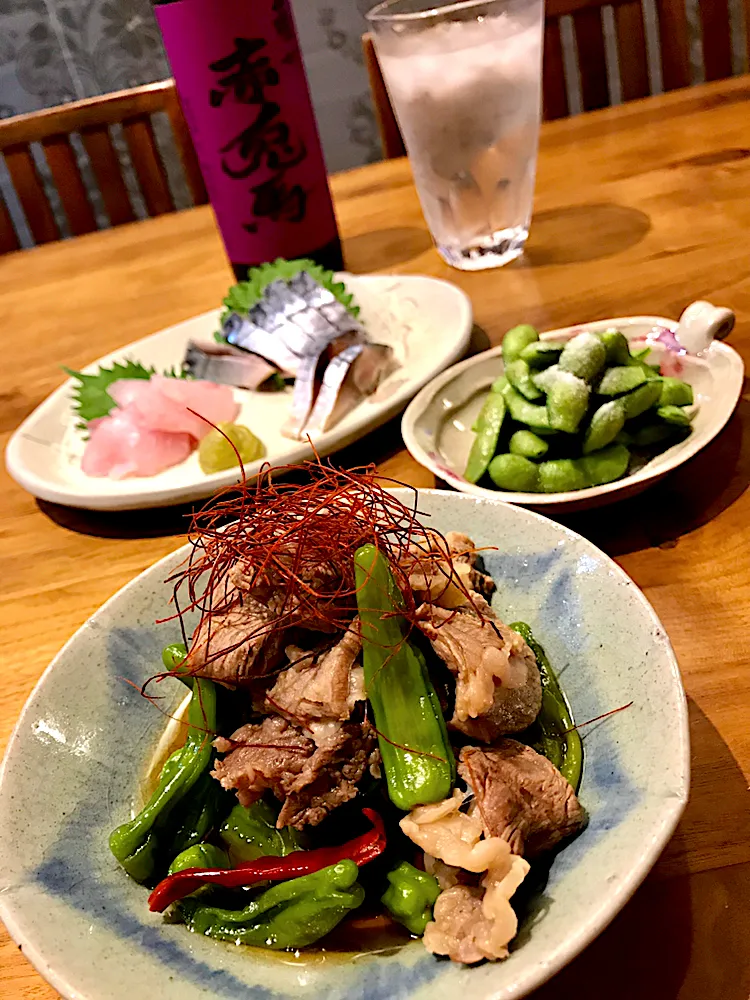 ✨漢の晩ご飯✨|中さんさん