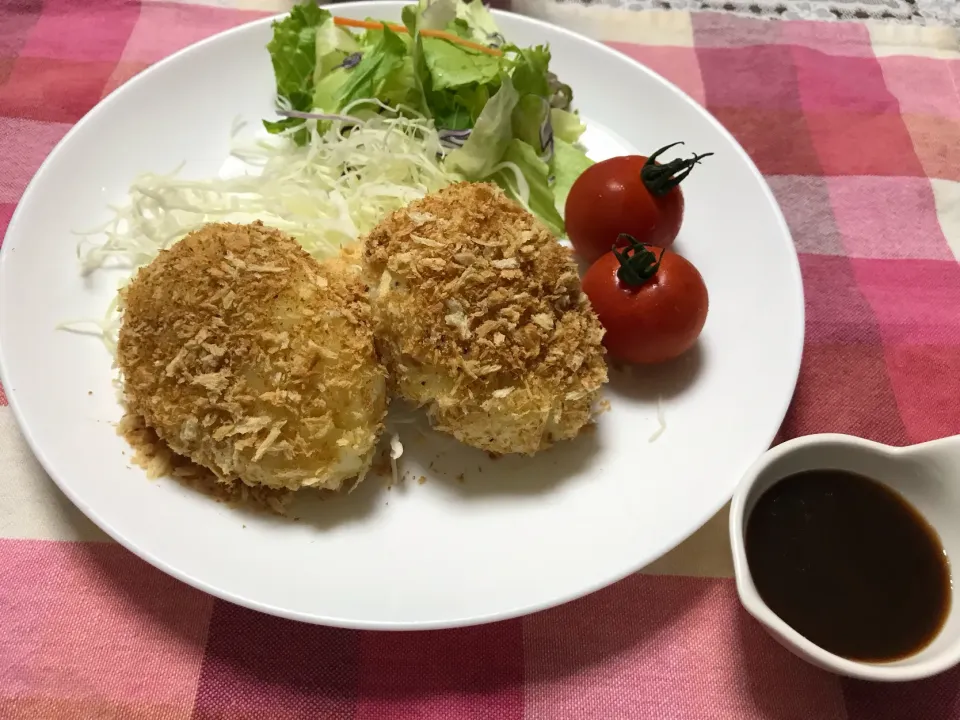 揚げないコロッケ|ハルのただ飯さん