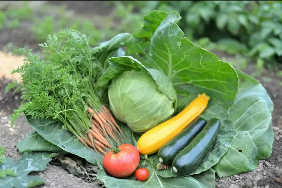 Snapdishの料理写真:うちの畑の採りたて野菜🍅🍆🌽✨|さわ太郎さん