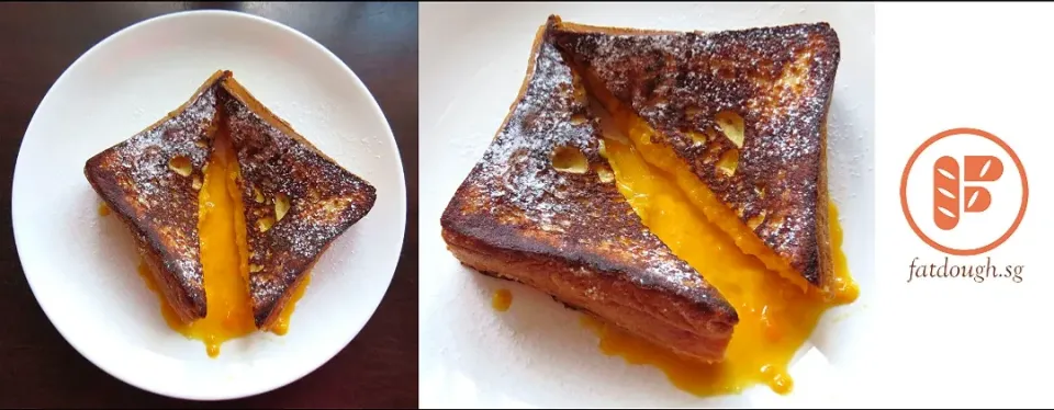 Salted Egg Lava French Toast|Daniel Limさん