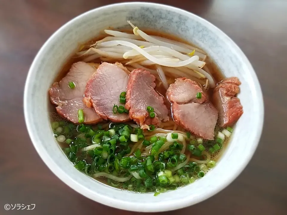 今日の昼ご飯だよ(*^^*)
★チャーシュー麺|ソラシェフさん