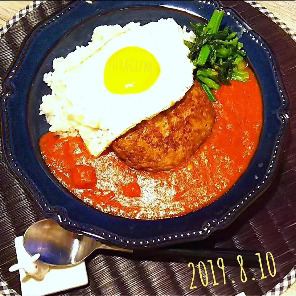 給料日前のハンバーグカレー|yuragizmさん