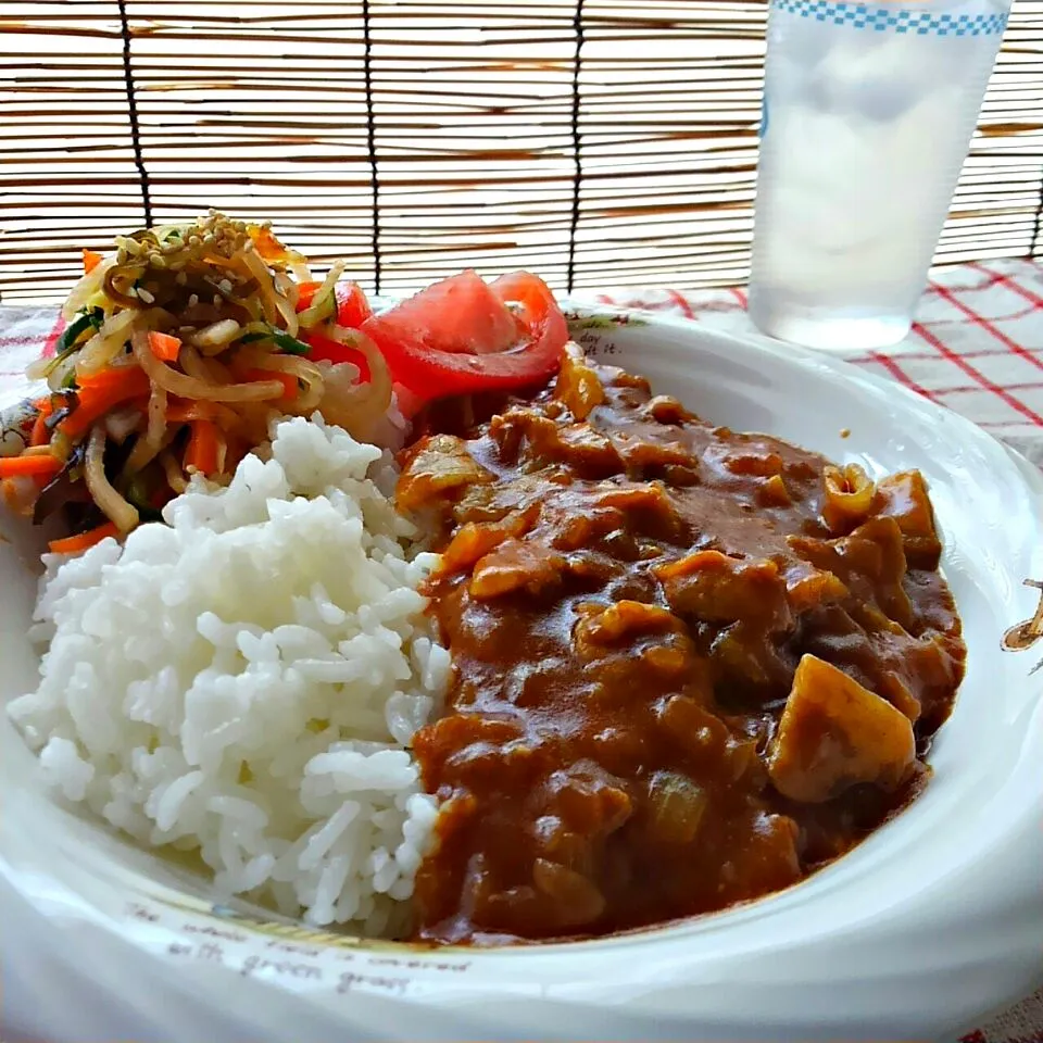 朝から光速激旨カレー😍　甘口レシピ
レンチン５分
合言葉はサイドチェスト|みるくここあさん