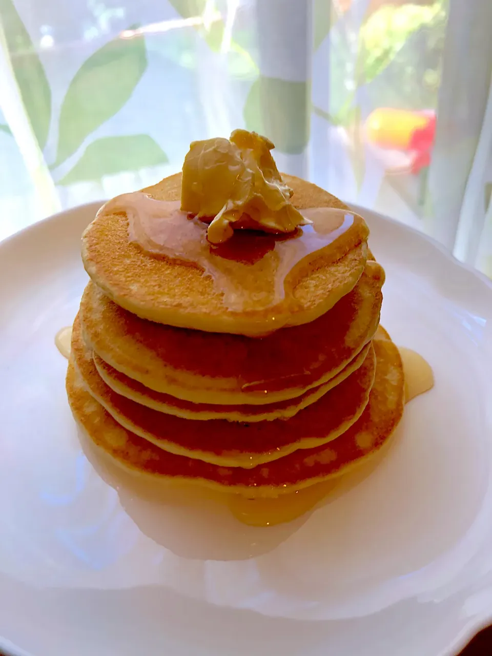 子供の手作りパンケーキ🥞|いちあらママさん