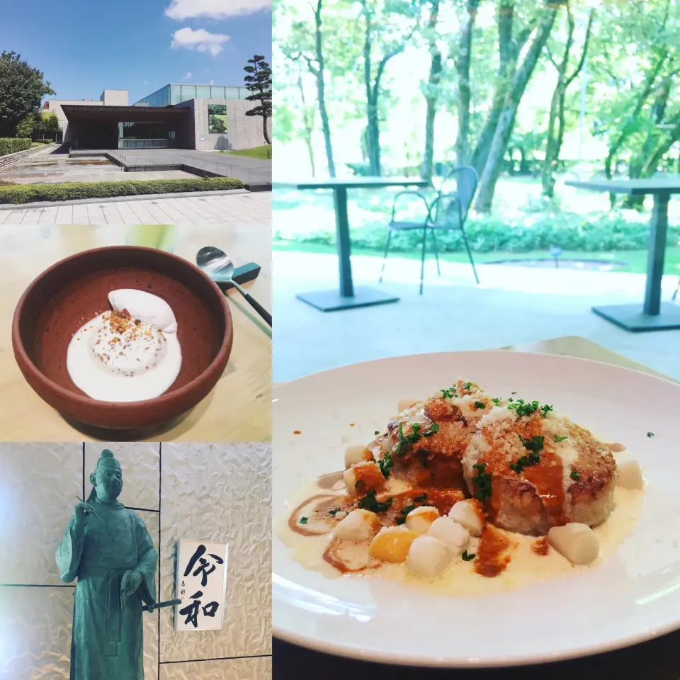 Snapdishの料理写真:高志の国文学館でゆったりランチ🍽🌿|leeさん