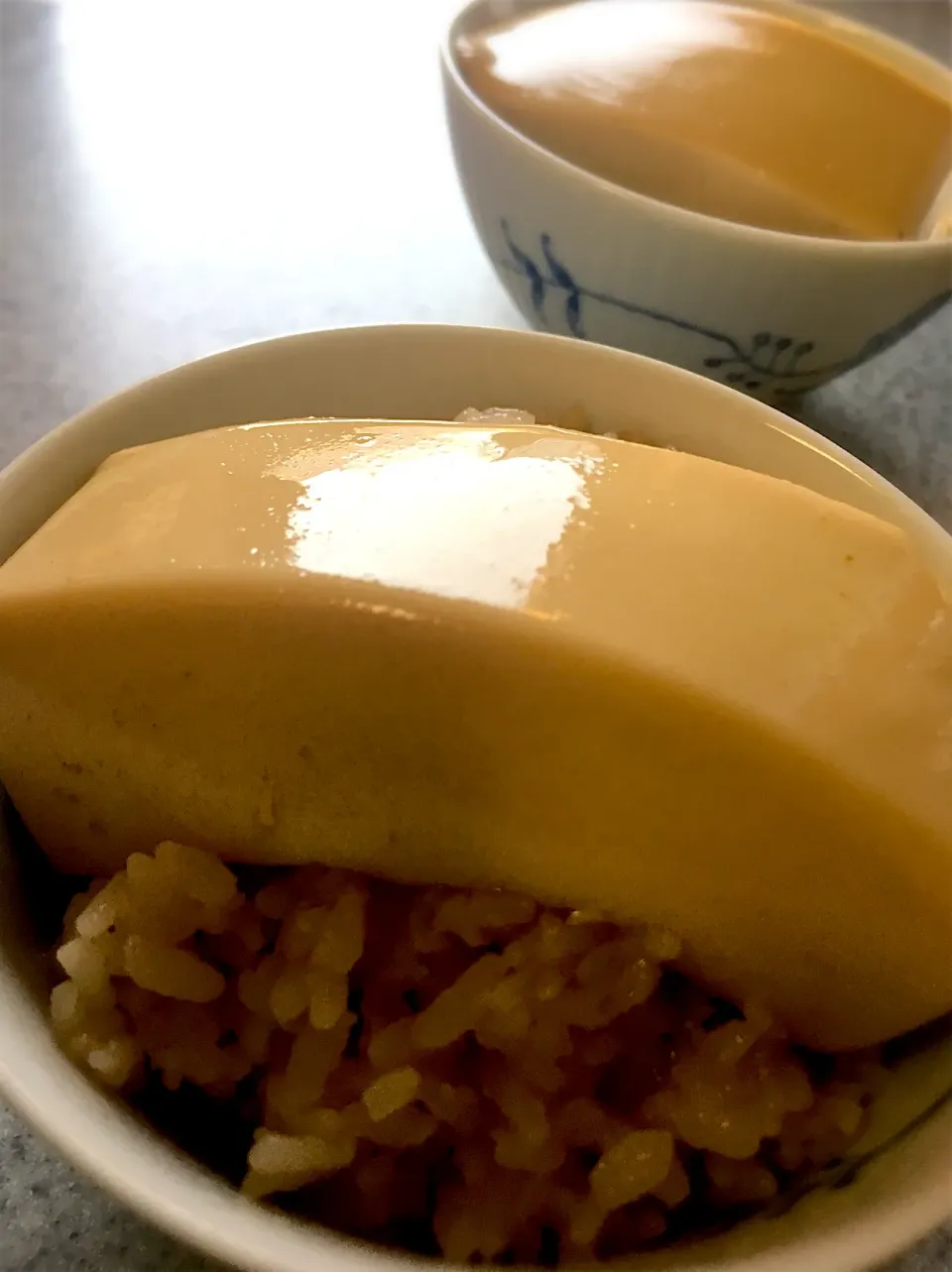 とうめし✨ほうじ茶ご飯に味しみ豆腐✨|てんてんさん