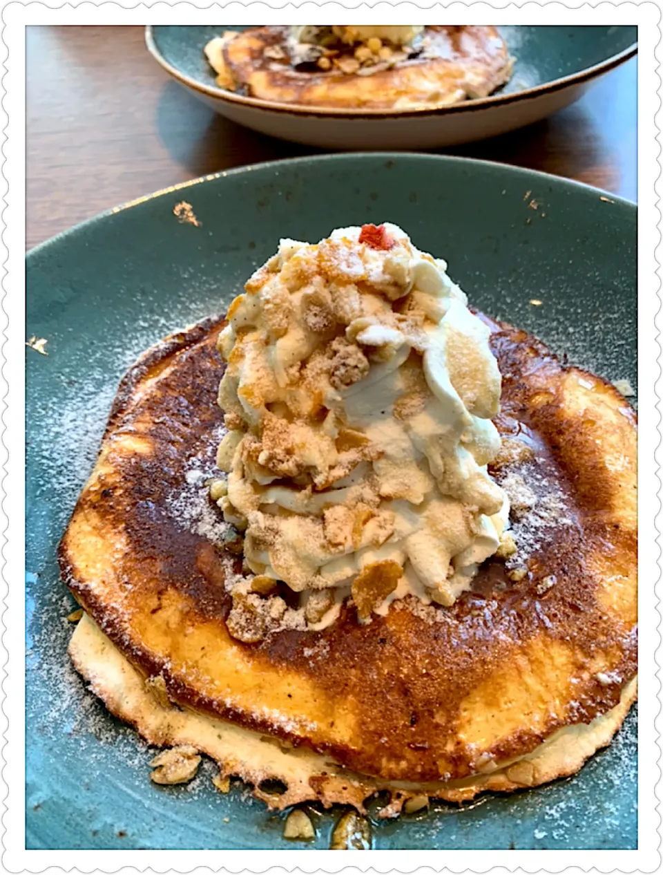 ランチの後のデザート🥞|えみちさん