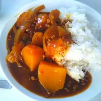 大豆のお肉でホットカレー|チコさん