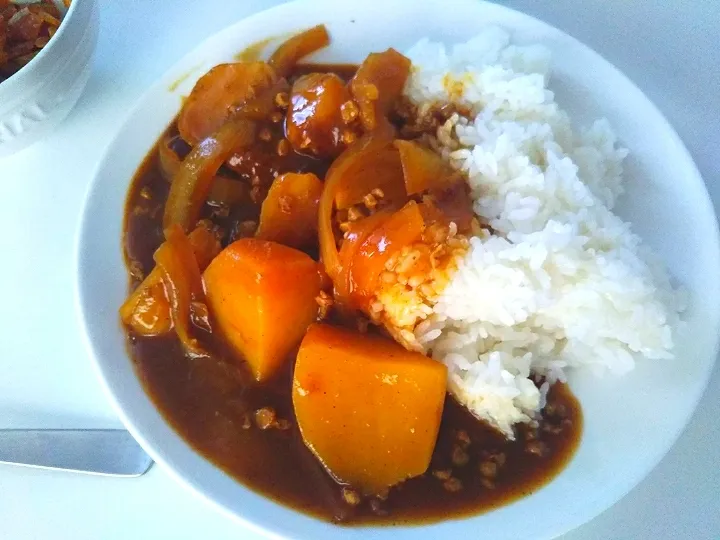 大豆のお肉でホットカレー|チコさん