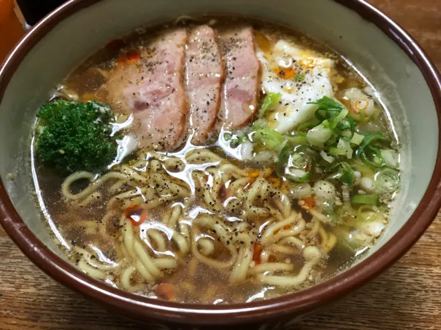 #マルちゃん正麺🍜、醤油味❗️ ( ;￣ω￣)ゞ|サソリさん