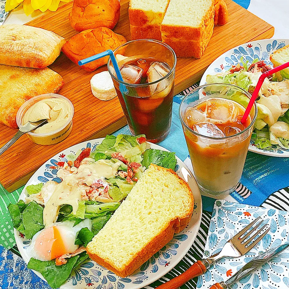 遅めの朝食|アスママさん