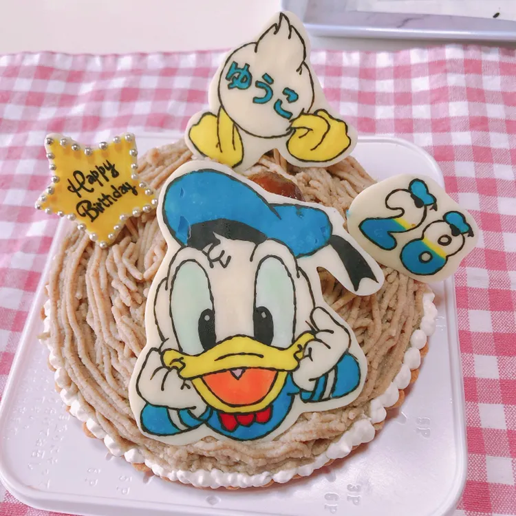 誕生日ケーキモンブラン|あみさん