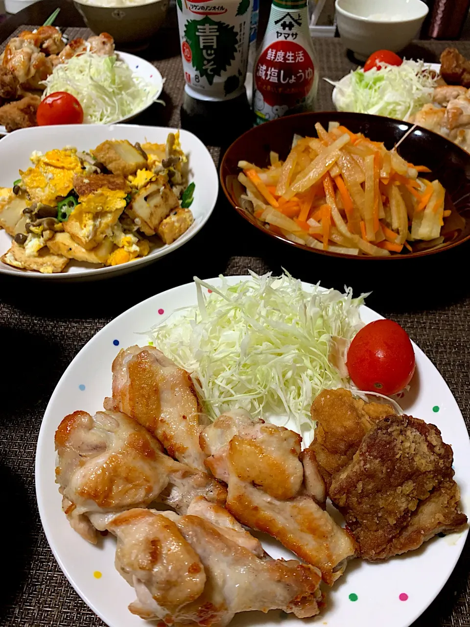 頑張らない普通のご飯☆8/11夜ごはん|あきさん