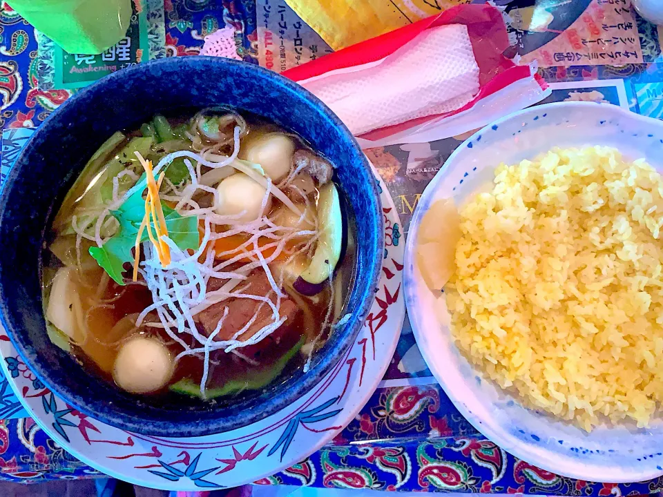 Snapdishの料理写真:マジックスパイスのポーク角煮カレー|yumyum😋さん