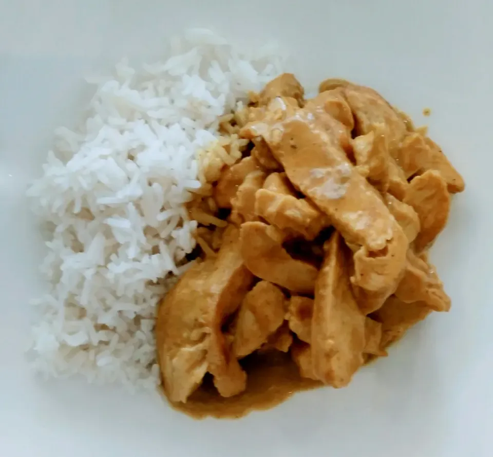 Riso e pollo al curry|La_Patさん