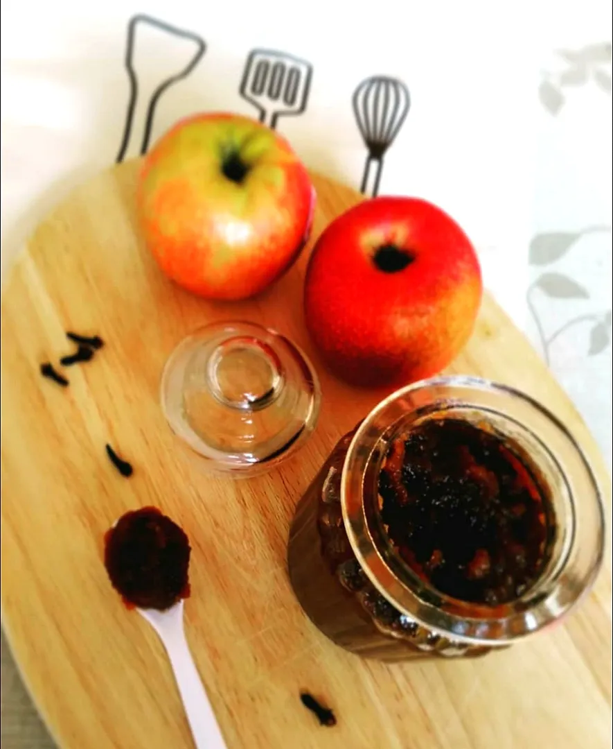 homemade apple jam|reginaさん