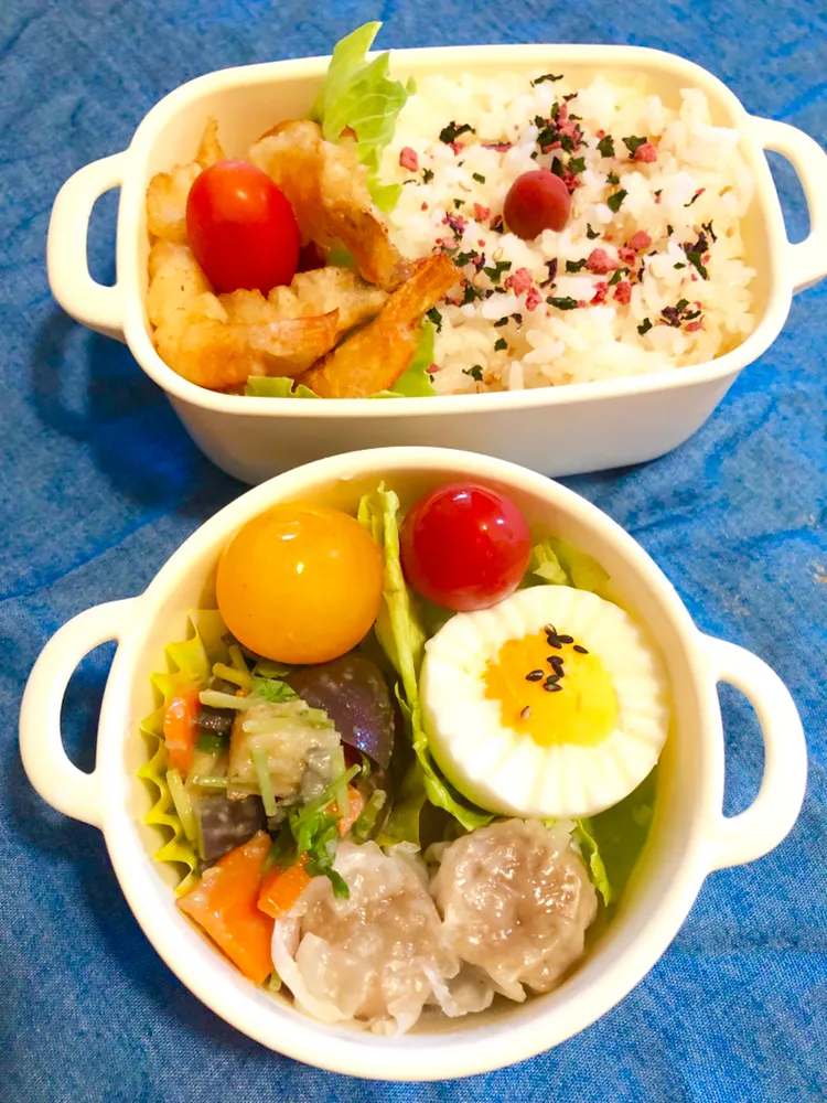 Snapdishの料理写真:旦那のお弁当🍱|ぷーはるひゅうさん