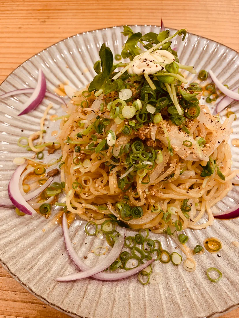 大豆のお肉ミンチを使って ゆずマヨ麺|cocochiさん