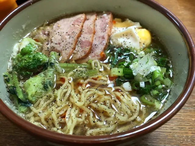 Snapdishの料理写真:#マルちゃん正麺🍜、醤油味❗️ (,,•﹏•,,)✨|サソリさん