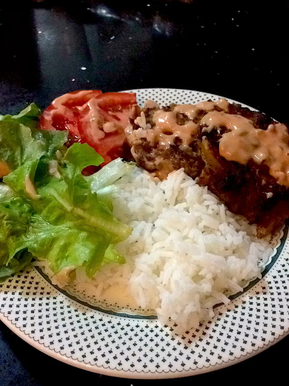 Steak of red pepper with vegetables|Catさん