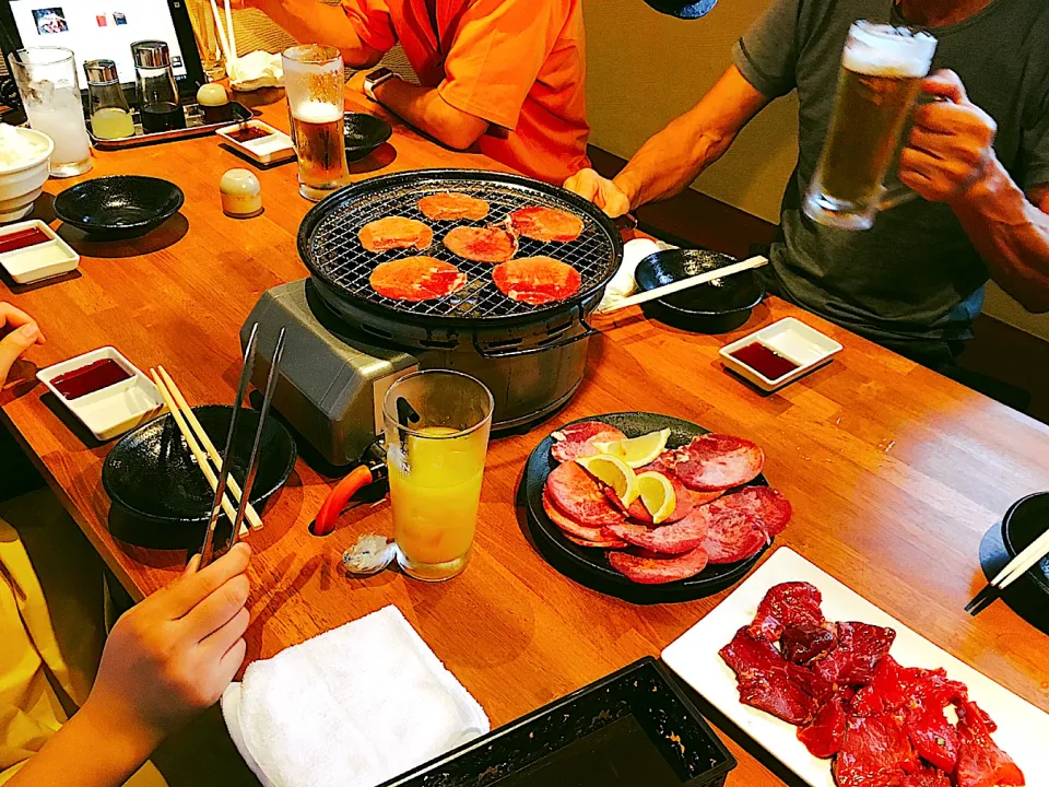 Snapdishの料理写真:焼肉🥩お盆は里帰り|♡ciao♡さん