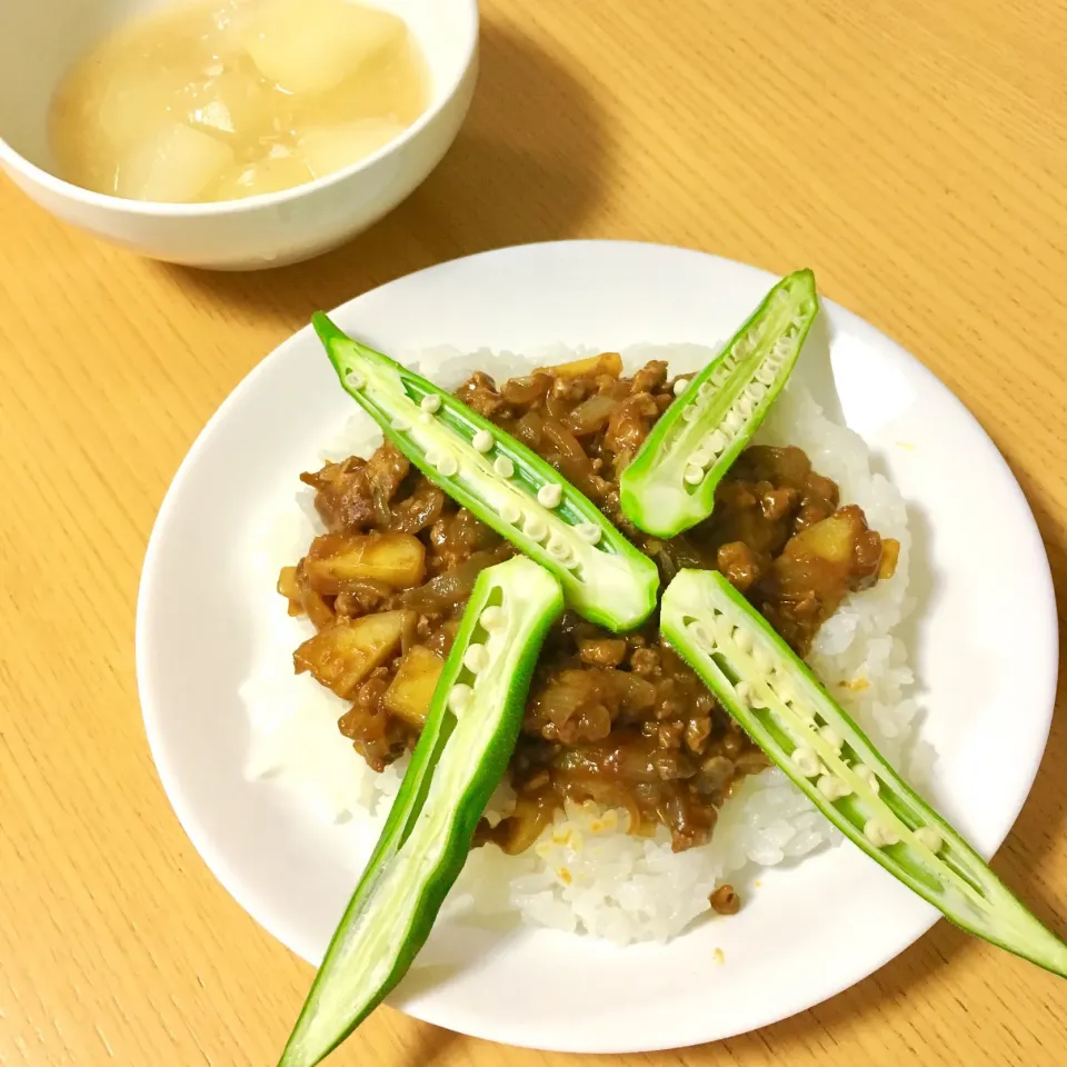 大豆のひき肉でキーマカレー🍛！！|walnutさん