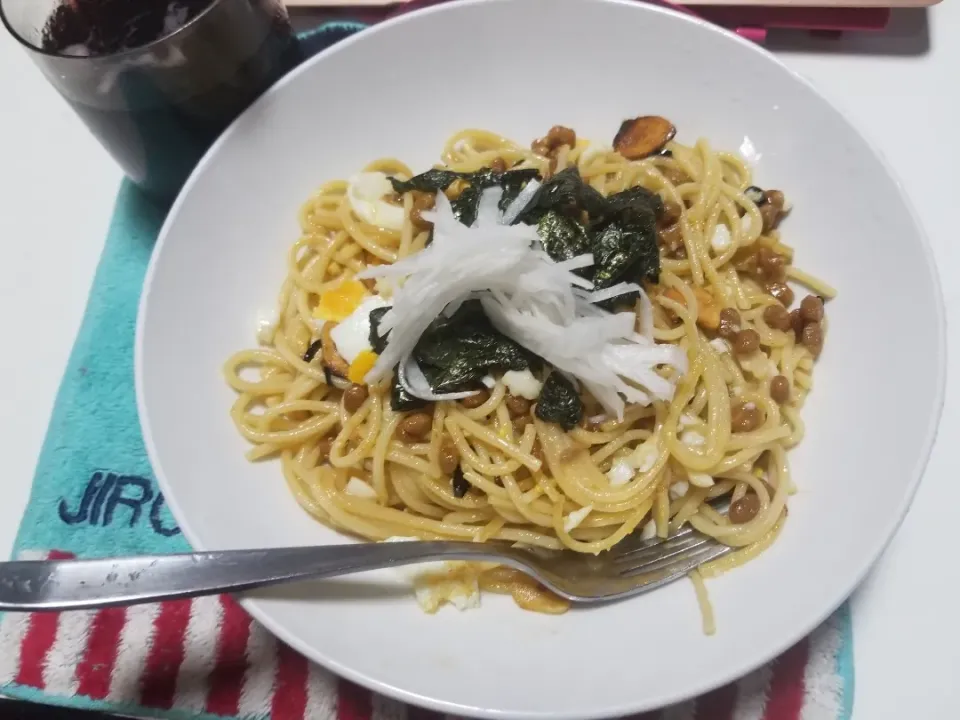 あるものでパスタ作ってみました|ジロー7さん