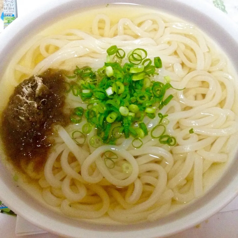 とろろ昆布うどん🌸レンジで簡単❣インスタントより早い🎵|まいりさん