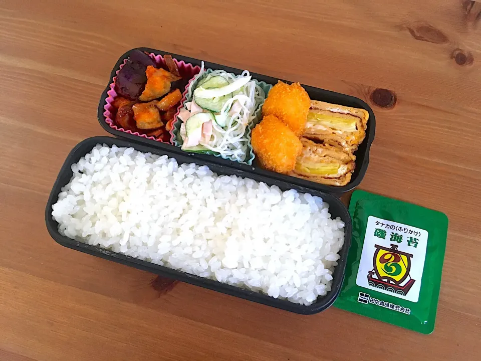 茄子のトマト炒め弁当🍅|Emi Mikadoさん