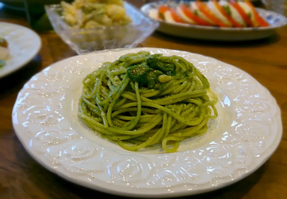 スパゲティ ジェノベーゼ|古尾谷りかこさん