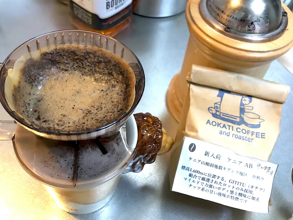 AOKATI COFFEE ケニア AB|^_^みやままさん