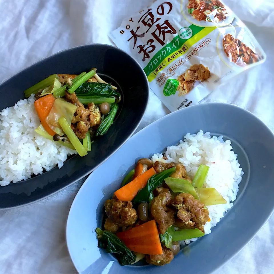 大豆のお肉でパイコー飯|むぎこさん